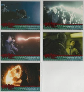 Actualización de Harry Potter Phoenix: Juego promocional de 5 cartas de lámina roja rara, incentivo de 30 fundas - Imagen 1 de 2