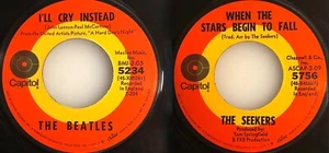 The Beatles / with ERROR “The Seekers” Label / I'll Cry Instead / 1969 45 / NM- - Picture 1 of 9