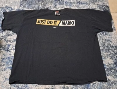 Camisa Mario Lemieux Just Do It Nike Negra 2XL Hockey NHL Pittsburgh Penguins Foto 1 de 4