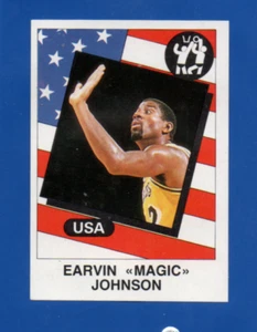 FIGURINA PANINI SUPERSPORT 1986 N.131 EARVIN MAGIC JOHNSON REC/REMOVED - Picture 1 of 1