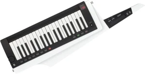 KORG RK-100S 2 WH 37-Key Gloss White Keytar Synthesizer Shoulder Keyboard w/Case - Picture 1 of 9