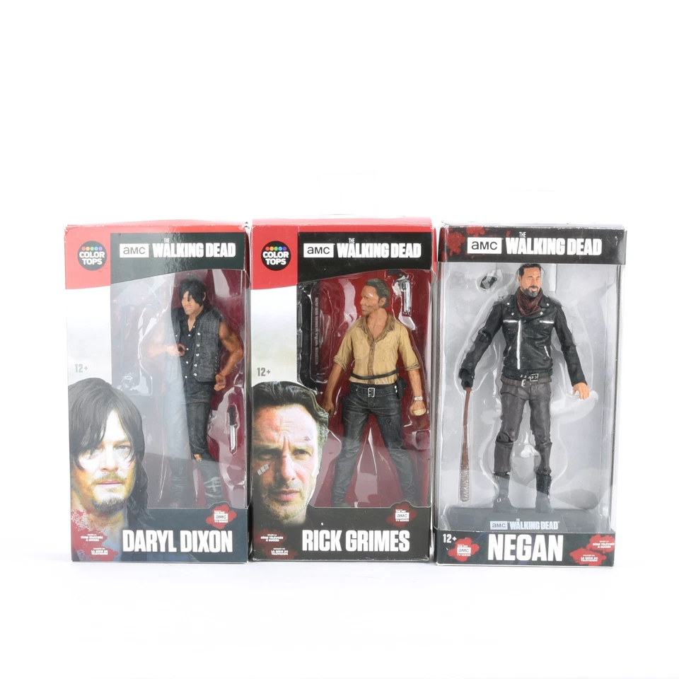 The Walking Dead AMC TV Series Action Figure Toys Negan Daryl Dixon Rick Grimes - Image 1 of 1