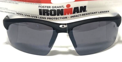 NEW Foster Grant Men’s IRONMAN SUNGLASSES PRINCIPLE Black Sport 💪 Impact Resist - Image 1 of 4
