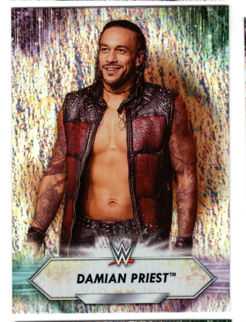 DAMIAN PRIEST 2021 TOPPS WWE FOILBOARD PARALLEL - SP - Image 1 of 1