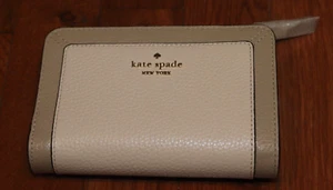 Brandneu mit Etikett Kate Spade New York Lena mittelgroße kompakte faltbare Geldbörse Farbblock UVP 199 $! - Bild 1 von 10