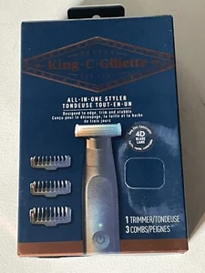 King•C•Gillette All-in-one-Styler Trimmer w/3 combs - Picture 1 of 4