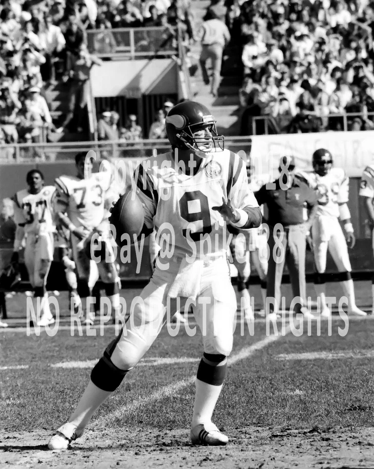 TOMMY KRAMER MINNESOTA VIKINGS 25 ANIVERSARIO TEMPORADA CONJUNTOS PARA LANZAR 1985 Foto 1 de 1