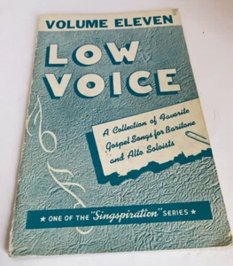 Singspiration Vol. 1962 vintage 11 - Libro de música religiosa evangélica en voz baja - Imagen 1 de 7