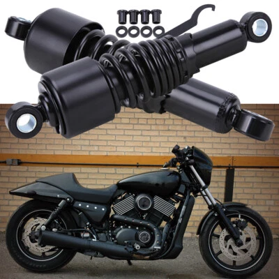 Amortiguador rebajado 267 mm 10,5" para Harley Sportster Iron XL 883 1200 48 72 Foto 1 de 4