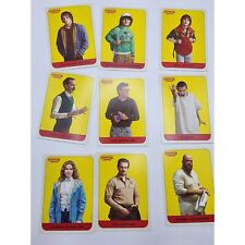 Lot of 9 Topps Stranger Things Character Stickers Jim Hopper Eleven Will Beyers