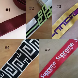 2 - 4 Yards 1.5" - 4" wide Flat Woven Elastic Top Quality Craft Sewing zhj13 - Picture 1 of 6