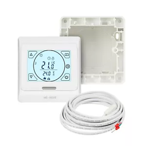 Aufputz Digital Thermostat Fußbodenthermostat Heizungsthermostat Heizungsregler - Bild 1 von 9