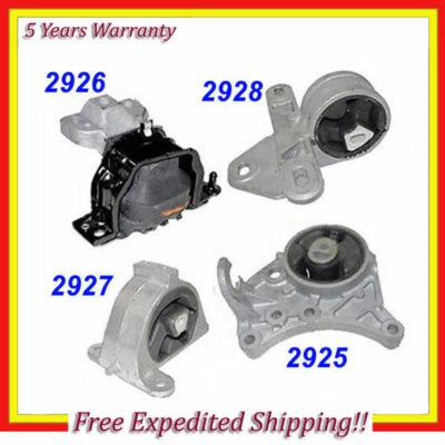 Двигатель и трансмиссия для 01–07 Dodge Caravan/Grand Caravan 3,3 л 3,8 л 2WD. Крепление 4 шт. - Изображение 1 из 4