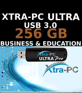 XTRA-PC ULTRA PRO 256 GB USB 3.0 Based BUSINESS & EDUCATIONAL Operating System - Picture 1 of 10