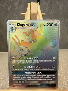 Kingdra GX - SM155 - Black Star Hyper Rare Full Art Promo TCG Pokemon Card - NM
