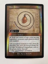 MTG Mox Amber *SERIALIZED SCHEMATIC RETRO FOIL* NM/MT BRO 2022 #289/500