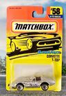 Matchbox - Superfast - #58 - Corvette T-Top - Silver - Mint On Card??