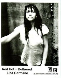 LISA GERMANO 8x10 PROMO PHOTO Kinetic Records Red Hot & Bothered - Picture 1 of 1