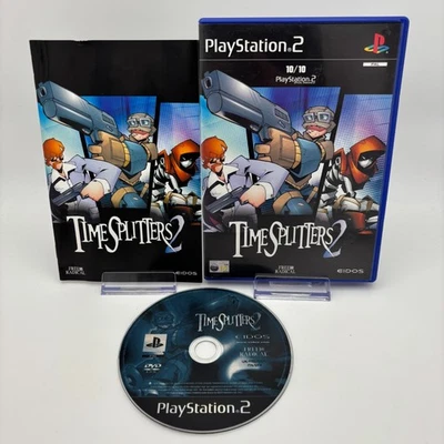TimeSplitters 2 (PAL Sony PS2, 2002) *Near Mint* Shooter *Disc Perfect* - Image 1 of 4