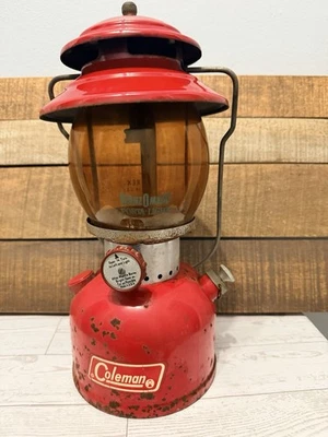 200A COLEMAN 灯笼 Pyrex Bernz O Matic 琥珀球 — 第 1/4 张图片