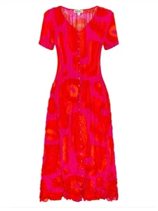 Alquema “Capro" dress in pink tucson size 1/UK12 - Picture 1 of 13