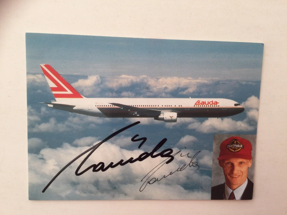 Autogrammkarte Nicki Lauda Original Unterschrift  - Bild 1 von 1