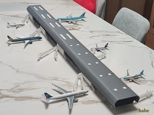 1:400 Airport Terminal Model Kit Customized Unpainted 3D Printed Model Long 1M - Picture 1 of 20