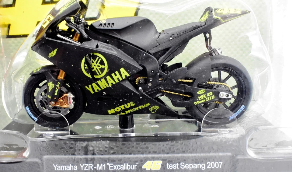 Modellautos motorrad Valentino Rossi Maßstab 1:18 Yamaha YZR-M1 Excalibur Gp - Bild 1 von 1