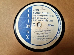 Sidney Bechet - Tin roof blues/ At the jazz band ball Schellack - Bild 1 von 3