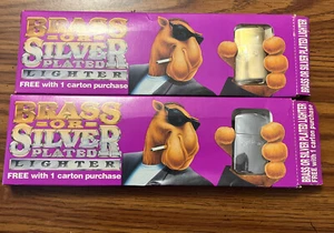 Vintage Joe CAMEL "THE BRASS  OR SILVER SET" NIB Free With Carton Original Pack - Picture 1 of 5