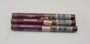 3 PACK L'OREAL MATTE LIP CRAYON LONG LASTING 514 SIZZLING SUGAR - Picture 1 of 6