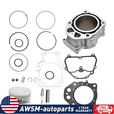 For HONDA FOREMAN TRX500 For 2012-19 RUBICON 2015-19 TOP END KIT W/CYLINDER HEAD Foto 1 de 4