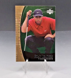 Tiger Woods 2001 Upper Stat Leaders #SL7 Rookie Card RC HOF - Bild 1 von 3