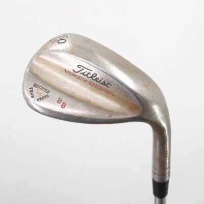 Titleist Vokey Wedgeworks Lob Wedge 60 Deg 60.06K Graphite Regular RH C-150000 - Image 1 of 4