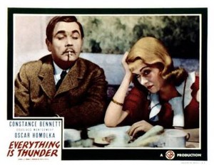 Everything Is Thunder lobby card Oscar Homolka Constance Bennett 1936 OLD PHOTO