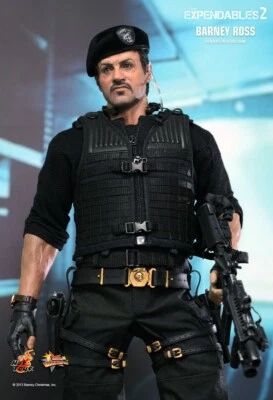 Figura Hot Toys 1/6 12"" Stallone 2.0 The Expendables 2 Barney Ross MMS194 NUEVO Foto 1 de 4