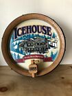 ICEHOUSE PLANK ROAD BREWERY BARREL ADVERTISING SIGN 1855