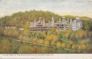 Walter’s Park PA * Autumn View of Sanitarium 1910 “Returned for Postage” Cancel - Picture 1 of 2