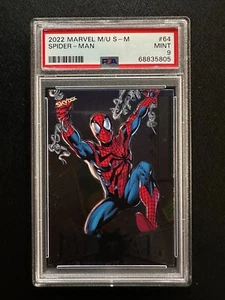 2022 Marvel Metal Universe Spider-Man #64 - Spider-Man - PSA 9 - Bild 1 von 2