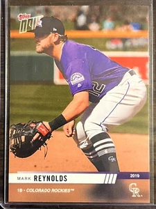 2019 Topps Now #OD-405 Mark Reynolds Colorado Rockies - Picture 1 of 2