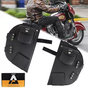 Cubierta de barra de choque suave baja chaps bolsa calentador de piernas compatible con para cacique - Imagen 1 de 8