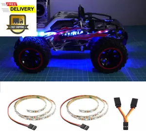 Elechawk LED Light Strip for RC Fixed Wing Airplane, Drone Car Truck, Ice Blue.. - Picture 1 of 19
