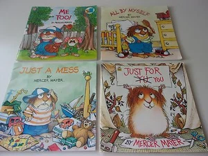 Little Critter Set of 4 Paperback Books by Mercer Mayer - Picture 1 of 4