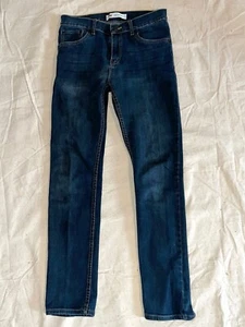 Levi's 510 Jeans 18 Boys Youth Size Blue Denim Skinny Leg Stretch Dark Wash - Picture 1 of 3
