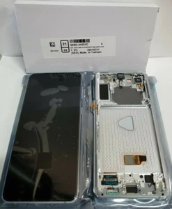 Samsung galaxy S21 Plus 5G Plateado LCD Pantalla Táctil Marco Digitalizador G996 FABRICANTE DE EQUIPOS ORIGINALES NUEVO - Imagen 1 de 6