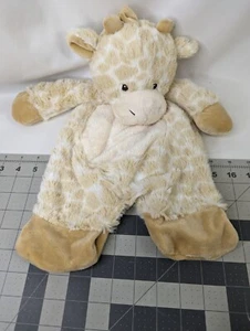 Ganz Butterscotch Giraffe Flat a Pat Lovey Plush Security Blanket 17 Inch BG4581 - Picture 1 of 8