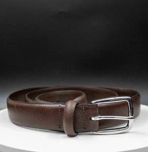 Banana Republic Men Leather Belt Brown Size 38 - Picture 1 of 7