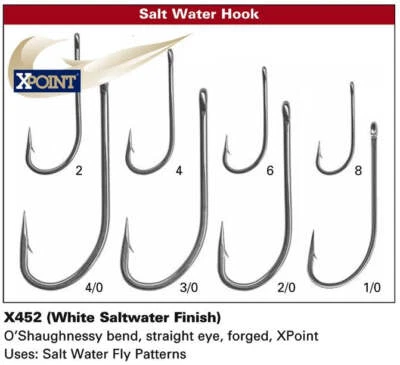 DAIICHI X452 X-POINT SALTWATER HOOK Choose size 8, 6, 4, 2, 1/0, 3/0.. NEW!!! - Image 1 of 3