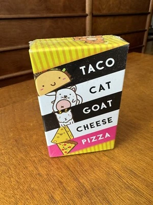 2017 Taco Cat Goat Cheese Pizza Family Card Game Sealed 3-8 Players Ages 8+ - Image 1 of 3