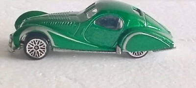 1987  Hot Wheels  TALBOT LAGO Green Metalflake w all diecast body - Image 1 of 4